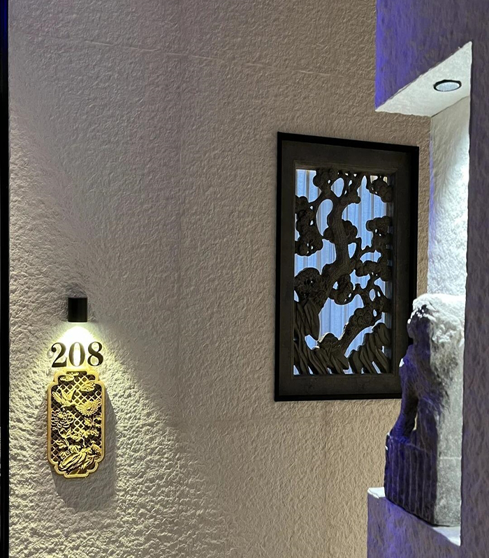 Lightweight Waterproof Fireproof Granite Stone Panel Wall Art Simple Installation for Interior Moisture-Proof Function