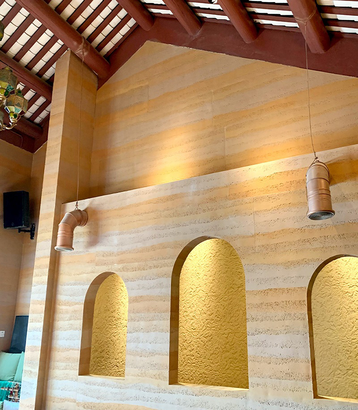Waterproof 3D mcm Decorative Interior Stone Wall Panels Bendable Soft Flexible Travertine Artificial Stone Veneer Wall Cladding